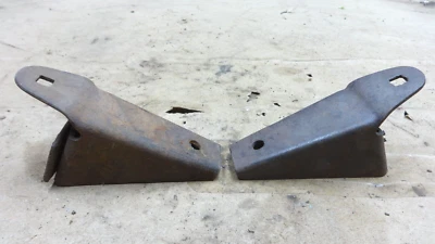 1926 1927 Model T Ford REAR HOOD SHELF BRACKETS Original pair - Image 1 of 4
