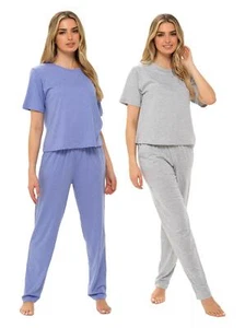 Set pigiama da donna Daisy Dreamer in jersey Marl loungewear casa casual - Foto 1 di 7
