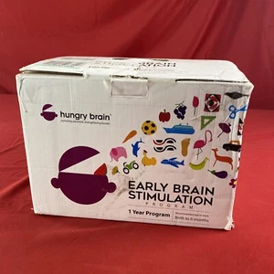 Hungry Brain Early Brain Stimulation Program - 1 Year Program - New Open Box! - Picture 1 of 7