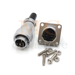 Conector de aviación impermeable WEIPU WS16 2 pines 500 V, conector de alimentación industrial - Imagen 1 de 6