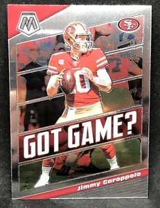Jimmy Garoppolo 2020 Mosaic Got Game 49ers - Picture 1 of 1