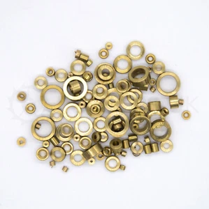 100x Clock bushes for Pivots - Brass bushing Assorted Mixed Sizes - NEW - Picture 1 of 1
