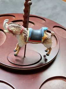 VTG Franklin Mint The Treasury Of Carousel Art Goat Animal By William Manns 1988 - Picture 1 of 10