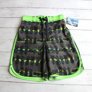 Joe Boxer Boy's Swim Trunks Board Shorts Size 8 Swimwear UPF 50 Sun Protection - Picture 1 of 8