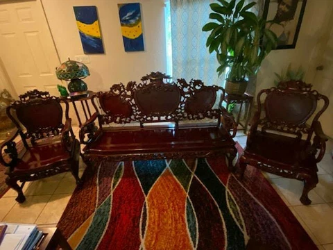ORIENTAL ROSE WOOD FURNITURE Cover