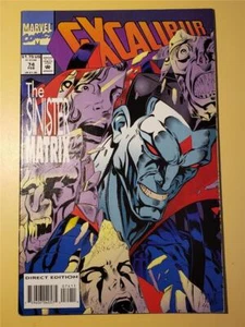 #74 Dec 94 Vol 1 Marvel EXCALIBUR Comic Book The Sinister Matrix DIRECT EDITION - Picture 1 of 4