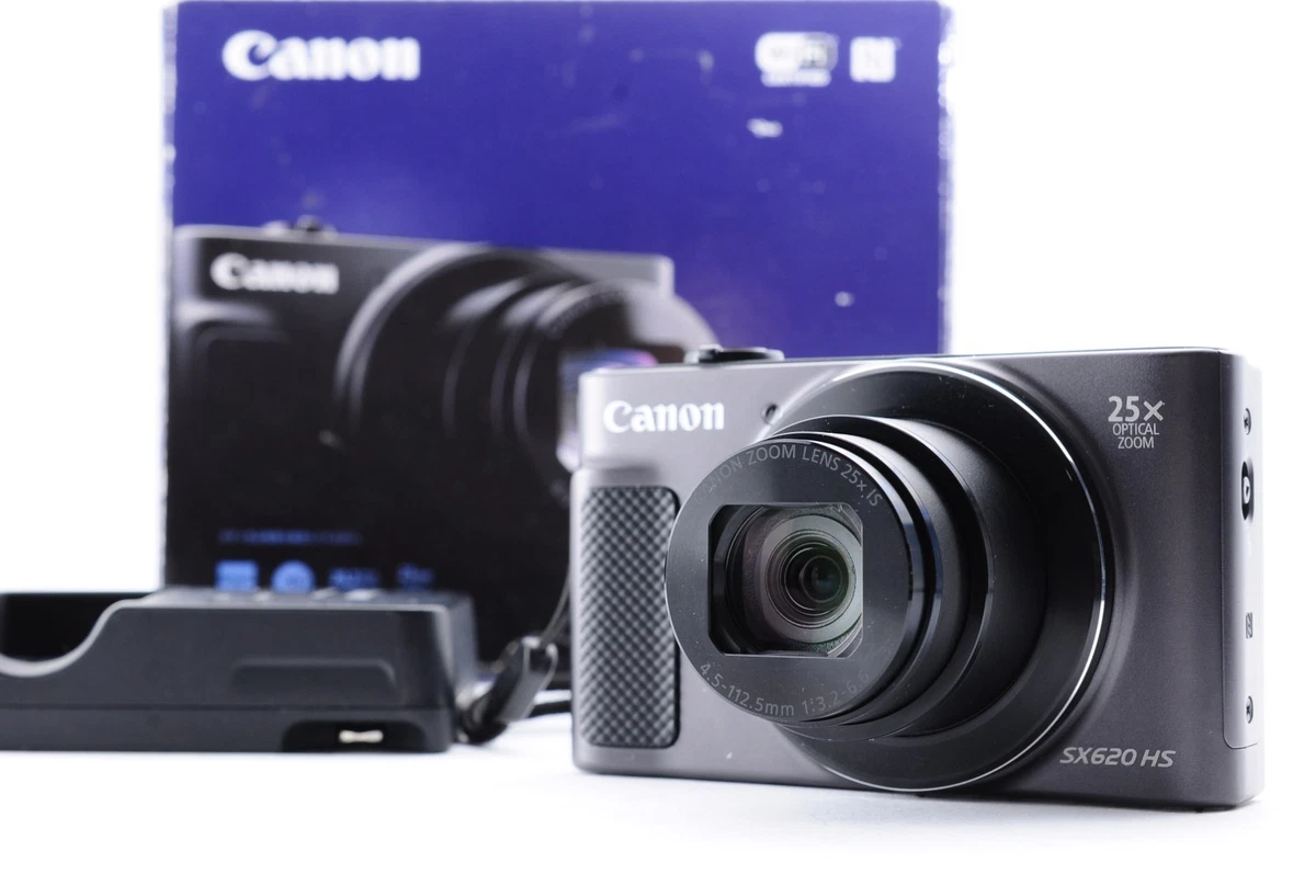 ◻【美品】Canon PowerShot パワーショット SX620 HS Canon PowerShot SX620 HS - 20.2 MP, 1080p, 25x Zoom, Wi-Fi, NFC