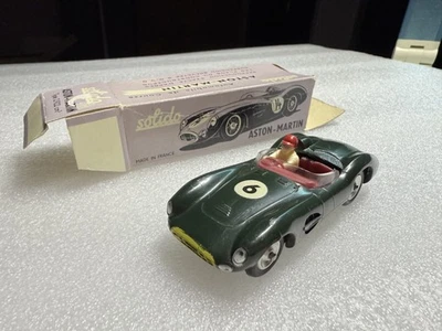 RARE ! Vieille ASTON MARTIN 3L SOLIDO au 1/43, SUPERBE ETAT avec boite originale - Photo 1/4