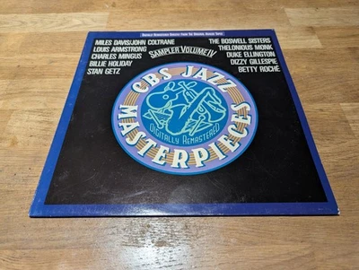 CBS JAZZ MASTERPIECES-SAMPLER VOL  IV – VARIOUS LP 33 RPM VINYL Miles Davis+++ - Image 1 of 4