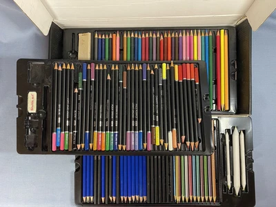 Juego de lápices de colores Shuttle Art 123 colores lápices de colores accesorios por favor leer Foto 1 de 4