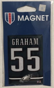 New WinCraft Brandon Graham Jersey #55 Magnet *NIP* Philadelphia Eagles NFL - Picture 1 of 1