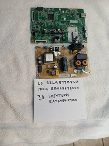LG 32LM577BUZA MAIN EBU65672244 POWER SUPPLY LN54T6454/EAY64548908 - Picture 1 of 1