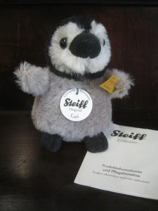 3" High Steiff Alpaca 'Lari' Baby Penguin 045660 - Picture 1 of 1