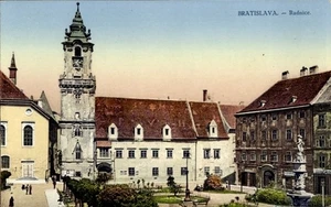 Ak Pressburg Bratislava Slowakei, Rathaus - 4899937 - Picture 1 of 2