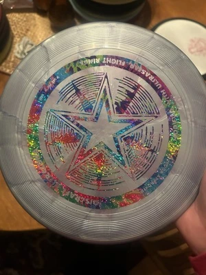 Discraft titanium Swirl Luna Gray Blue Pink Ultraluna Battle Box 171g - Image 1 of 2