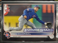 2022 Topps UK Edition Future Stars Black /125 Nick Madrigal #26 Chicago Cubs