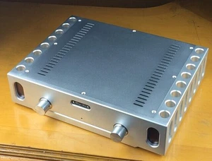 Diy HiFi aluminum Preamp Chassis Audio CNC Amplifier Case Size W361 H85 D270mm - Picture 1 of 7