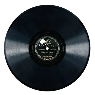 The Three Suns Peg O My Heart / Across The Alley From... 20-2272 RCA Victor 10" - Image 1 of 4