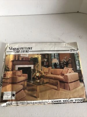 VOGUE" PATTERN FOR LIVING" PATTERN #1711~HOME DECORATING~UNCUT  - Image 1 of 2