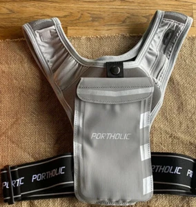Gilet da Corsa di Qualità con Cintura Regolabile, Porta Telefono per Donna/Uomo - Foto 1 di 4