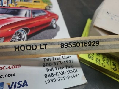 Jeep Laredo Cherokee Comanche 1988 89 capó izquierdo rayas argent y plateado... Foto 1 de 4