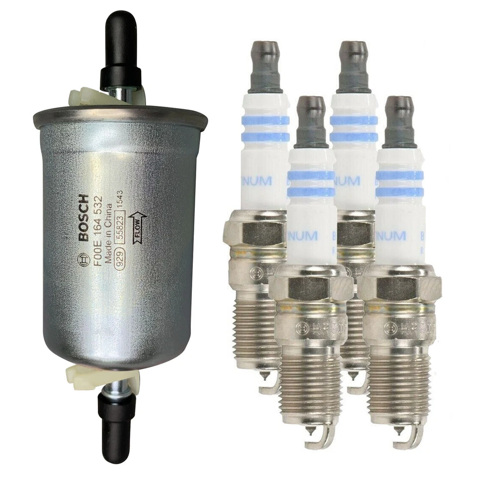 77089WS 6728 Para 2000-2003 Ford Escort ZX2 2.0L Bosch Conjunto de Velas de Combustível - Imagem 1 de 2