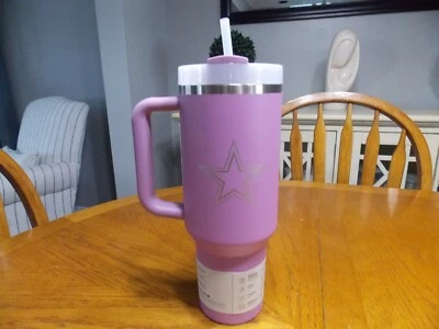 Vaso apagador Dallas Cowboys Stanley H2.0 FlowState 40 oz - lila Foto 1 de 4