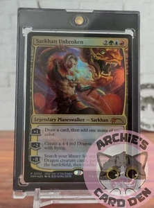 Magic The Gathering Sarkhan Unbroken APAC 2024 Año del Dragón Lámina Sellada - Imagen 1 de 3