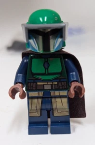 Lego SW1078 Mandalorian Tribe Warrior - Female, Dark Brown Cape MiniFigure - Picture 1 of 4