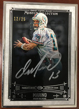 2014 Topps Museum Silver Framed Auto Card - Dan Marino FA-DM 12/25