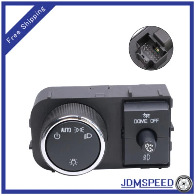 Interruptor de faro con luz antiniebla para Chevy 07-13 Silverado GMC Sierra 1500 Foto 1 de 4