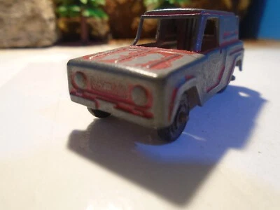 TOOTSIETOY RARO ESCALA 1/88 DIECAST AÑOS 70 FORD BRONCO, CHICAGO EE. UU. 1-118-1 Foto 1 de 4