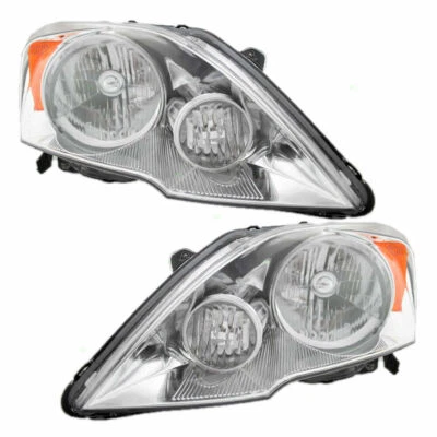 DEPO Headlight Set For 2007-2011 Honda CR-V Driver & Passenger Side HO2503129 - Image 1 of 3