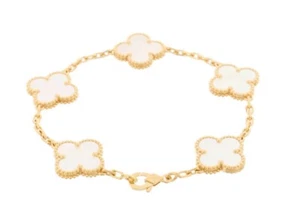 Van Cleef Mother of Pearl Bracelet Authentic - Picture 1 of 4
