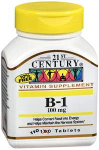21st Century B-1 100mg Tablets 110ct - Picture 1 of 1