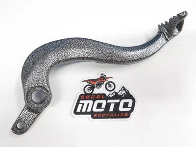 2010-2022 Yamaha YZ450F OEM Rear Brake Pedal 2012-2022 WR450F (Lever Foot Stock) - Image 1 of 4