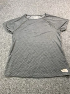 Camisa The North Face Mujer Pequeña Gris Manga Corta Cuello Redondo Activa - Imagen 1 de 14