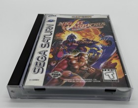 NIGHT WARRIORS DARKSTALKERS REVENGE SEGA SATURN CIB FOAM REG INSERT TESTED WORKS
