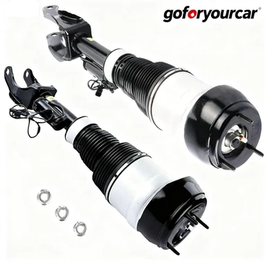 Pair Front Air Suspension Shock Struts w/ADS For Mercedes W166 X166 GL450 GLS550 - Image 1 of 4