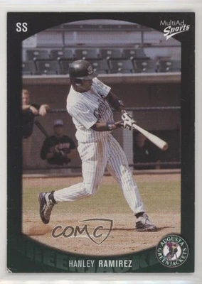 2003 MultiAd Sports Augusta GreenJackets Hanley Ramirez #1 - Image 1 of 2