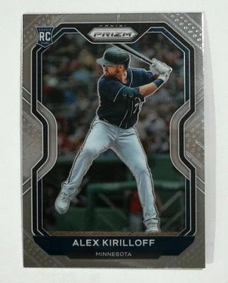 2021 Panini Prizm #194 Alex Kirilloff Minnesota Twins RC Baseball Rookie Card - Image 1 of 2