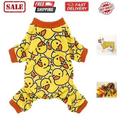 Divertido Pijama Pato Perro, Ropa de Invierno para Perros Pequeños Niña, Ligero V... Foto 1 de 4