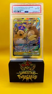 Raichu & Alolan Raichu GX - Unified Minds 54/236 - PSA EX-MT 6 - Ultra Pokemon - Picture 1 of 2
