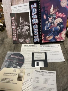 BLOOD BOWL The Game Of Fantasy Football CD-ROM IBM PC DOS - Micro League - Picture 1 of 7