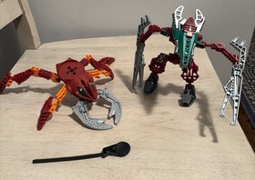 LEGO Bionicle Sets 8742 and 8614 - INCOMPLETE see description