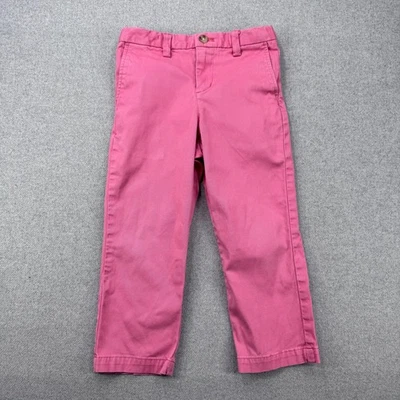 Vineyard Vines Boys Pink Chino Pants Size 4T Straight Leg Preppy Coastal Toddler - Image 1 of 4