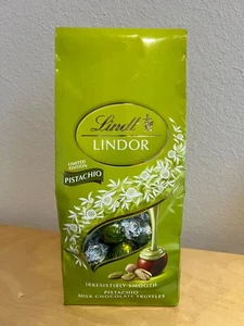 Lindt Lindor Milchschokolade Pistazien Trüffel Italien Import Limited Edition 22oz - Bild 1 von 5
