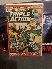 Marvel Triple Action #3 1972 Marvel Comic Fantastic Four Dr Doom