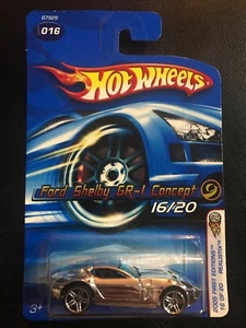 Ford Shelby GR-1 Concept 2005 primeras ediciones Realistix plateado Hot Wheels - Imagen 1 de 4