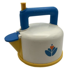 Tetera Fisher Price 1987 divertida con silbido de comida #2113 probada/funcionando - Imagen 1 de 15